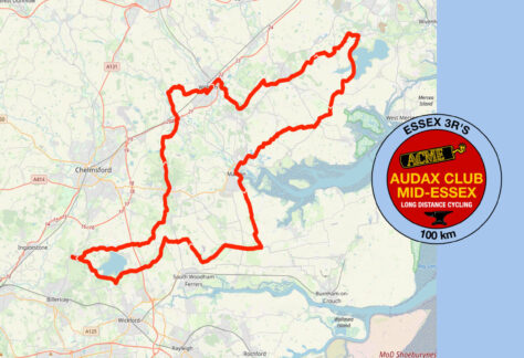 Essex 3R's (100km Audax)