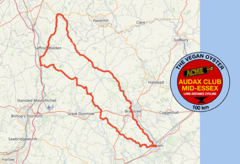 The Vegan Oyster (100km Audax)