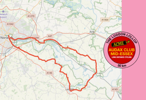 The Loddon Lollop (50km Audax)