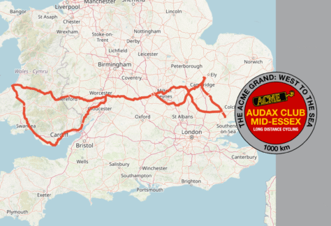 The ACME Grand: West to the Sea (1000km Audax)